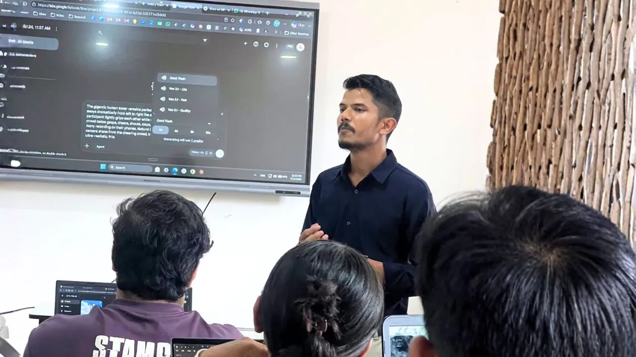 Ravindra Yadav in a collaborative professional setting