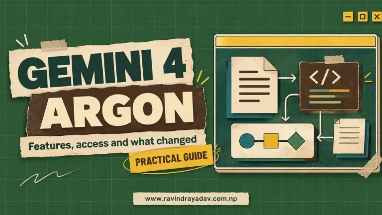 Gemini 4 Argon Explained: Features, Access and What Changed